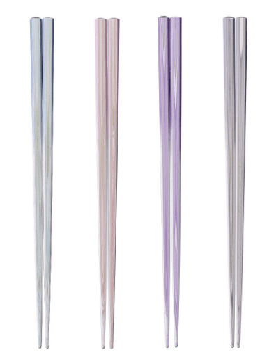 パステルカラーなどの鮮やかな色合い